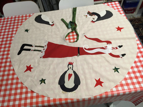 Christmas Tree Skirt made by one of our talented ladies