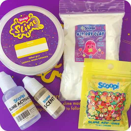 DIY butter slime kit – Kidsnest- Sensory messyplay