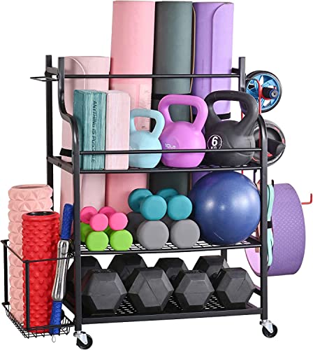 Pilates Bar Kit with 11 Resistance Bands for Women and Men- Portable Fitness  Equipment- Workout Equipment for Home Workouts- Workout Bars for Exercise  (Natural Rubber)