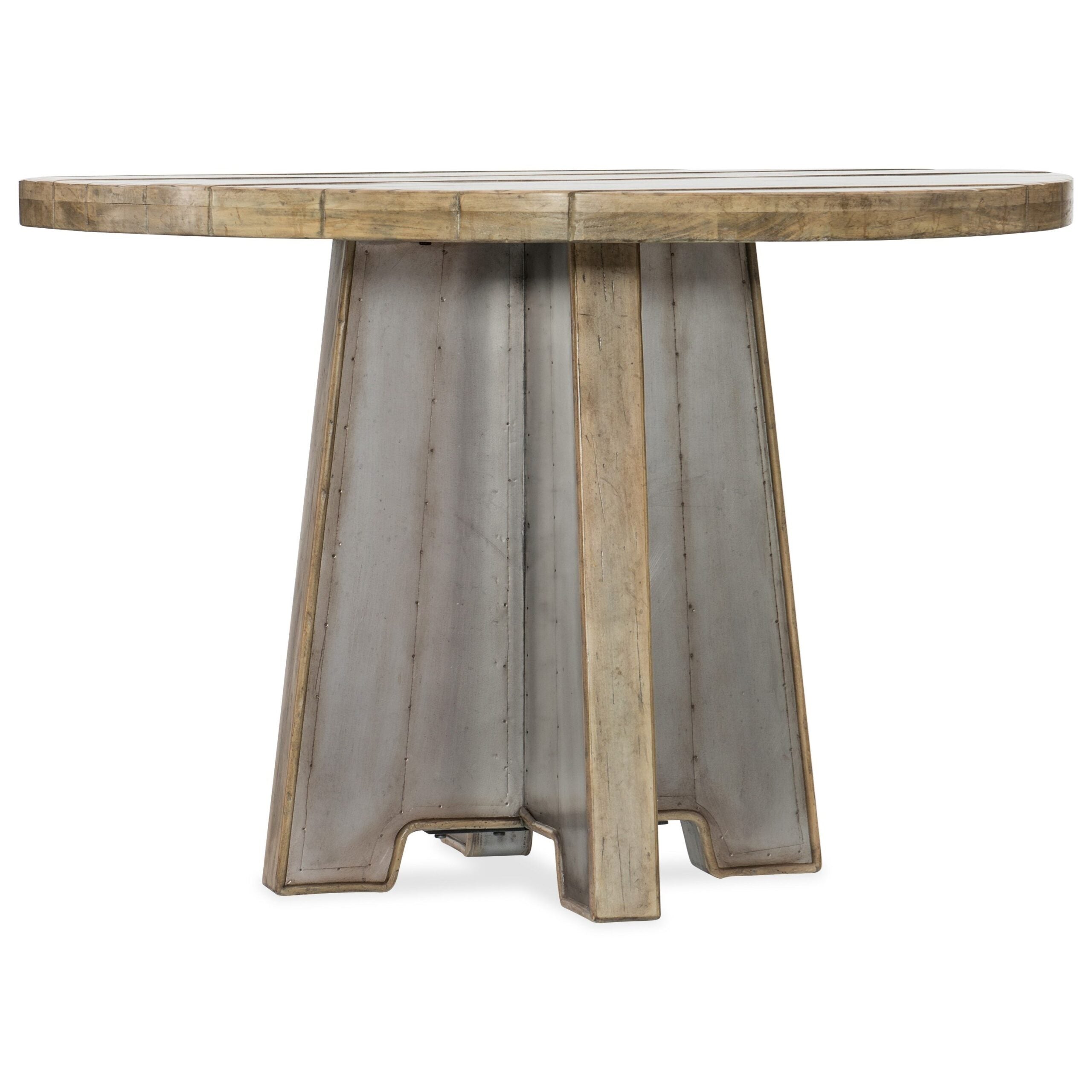 Hooker Urban Elevation Rustic 54 Round Dining Table 1620 75213 Lt