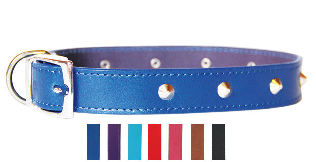 BEAU PETS Leather Sewn Stud Collar – Woofers World