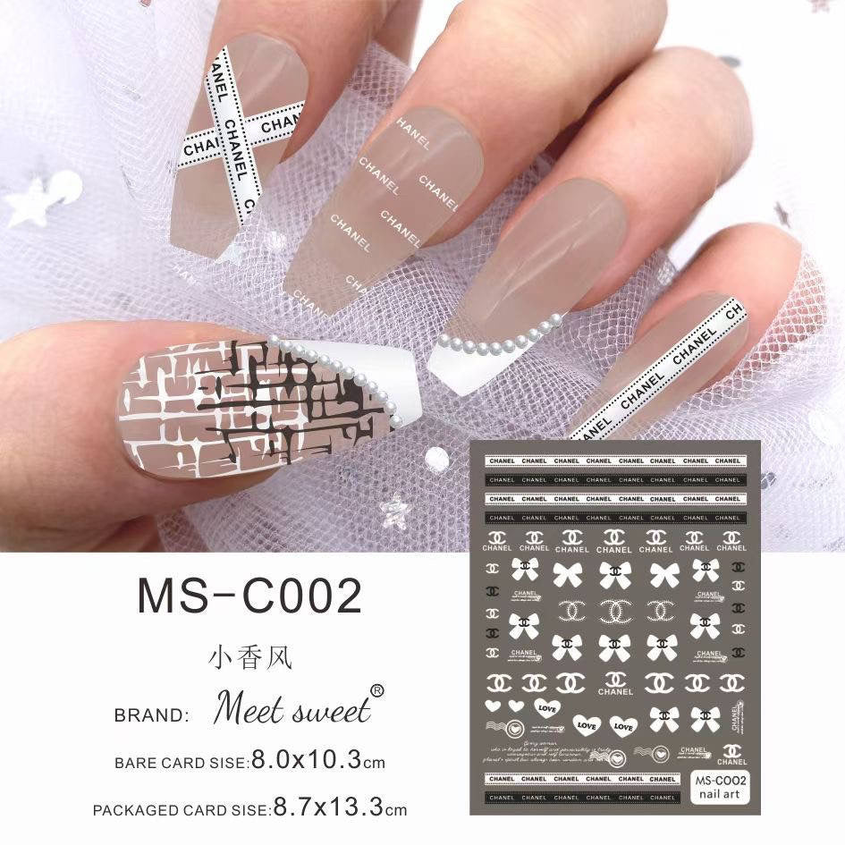 Nail Art Sticker, Beauty & Personal Care, Hands & Nails on Carousell