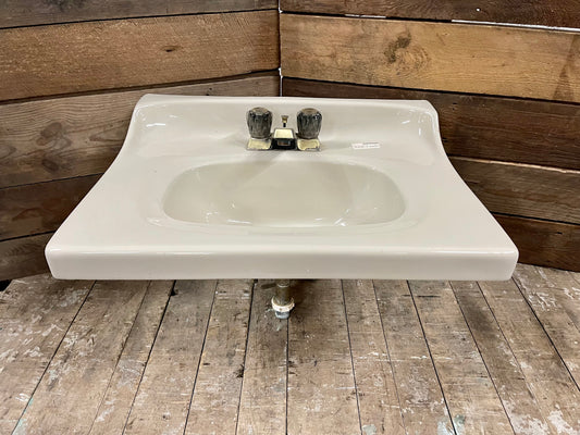 20 Alderson Wall-Mount Vitreous China Sink with Steel Towel Bar