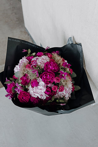 Blumenstrauß pink weiß Madsack Stiftung Milles Fleurs