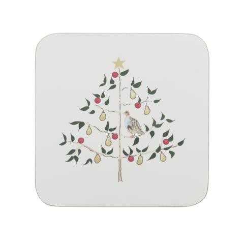 Sophie Allport Dragonfly White Coasters (Set Of 4)