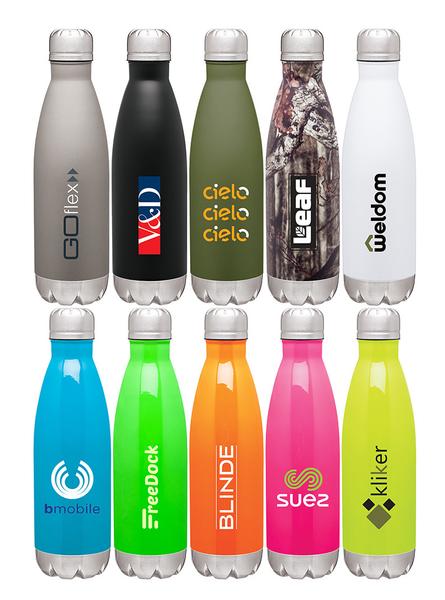 branded bottles
