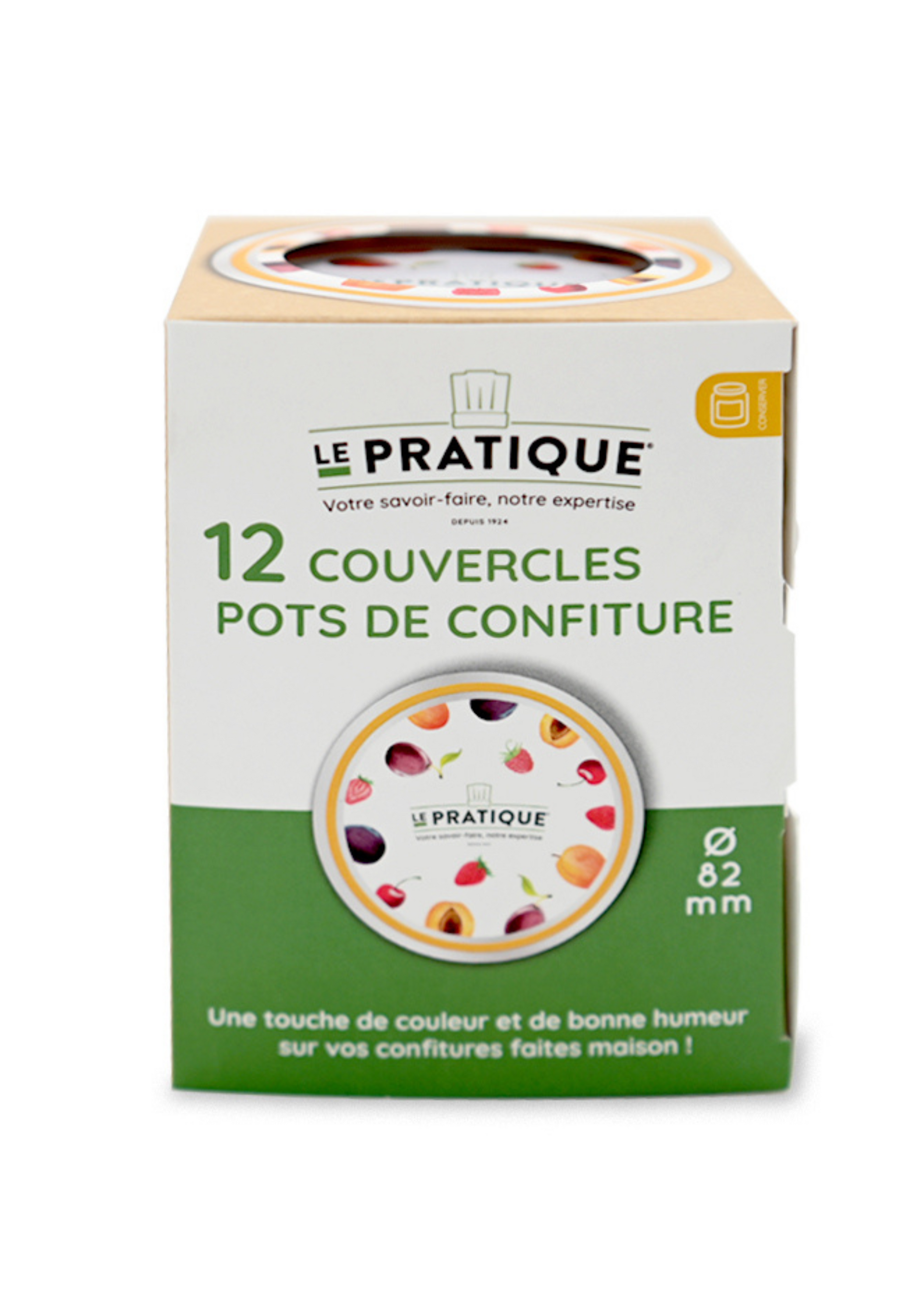 Bocaux à joint 1 L Ø 85 mm - Pack de 6 - Le Parfait 