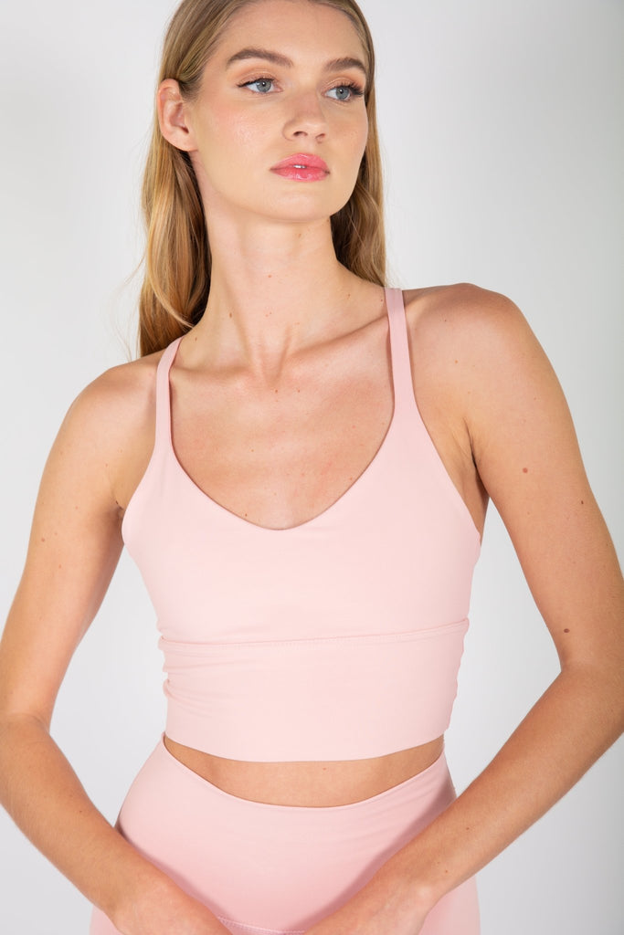 Vneck Elevate Bra Deep Taupe –