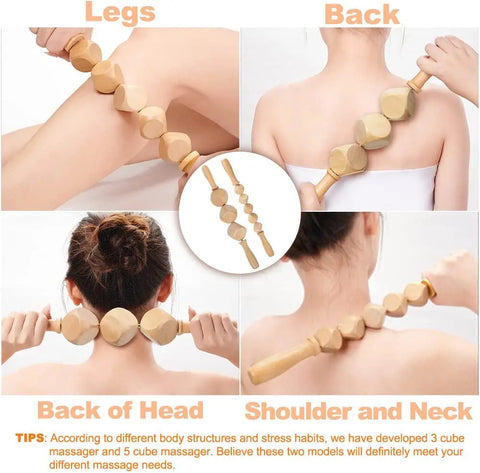 Wooden Therapy Massage Tools