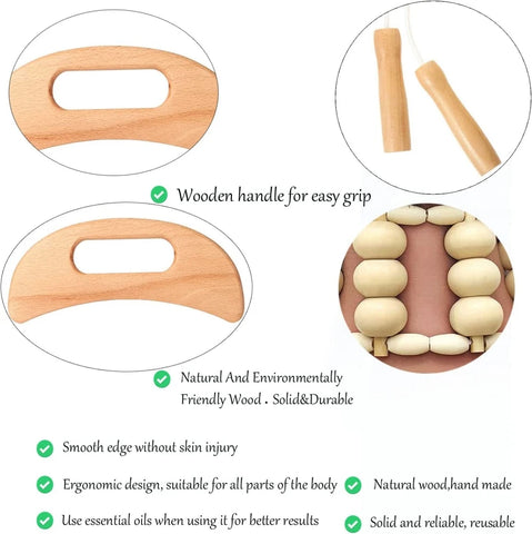 Wooden Therapy Massage Tools