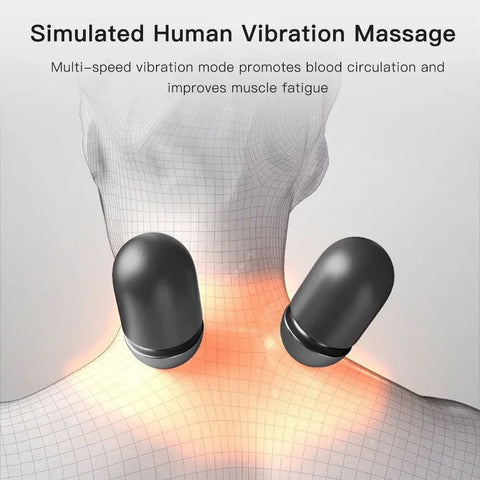 Pillow Hot Compress Neck Massager