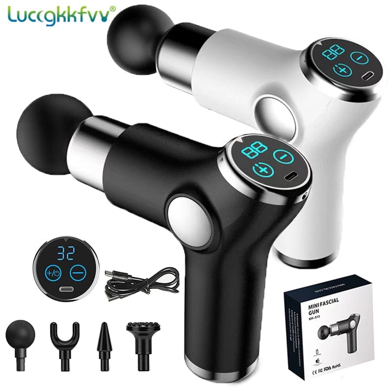 "Massage Gun - Good For Your Pain Relief Body And Neck Vibrator Fitness - Now Available"" - Comfortable Neck and Body Massager online | Shop Now!