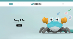 kiddiekrab.com pre made dropshipping shopify store