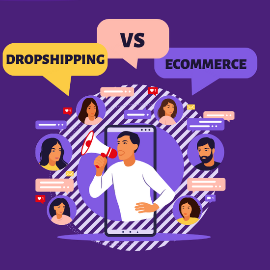 Dropshipping vs Ecommerce 