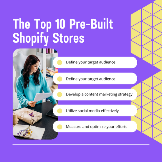  Top 10 Pre-Built Shopify Stores