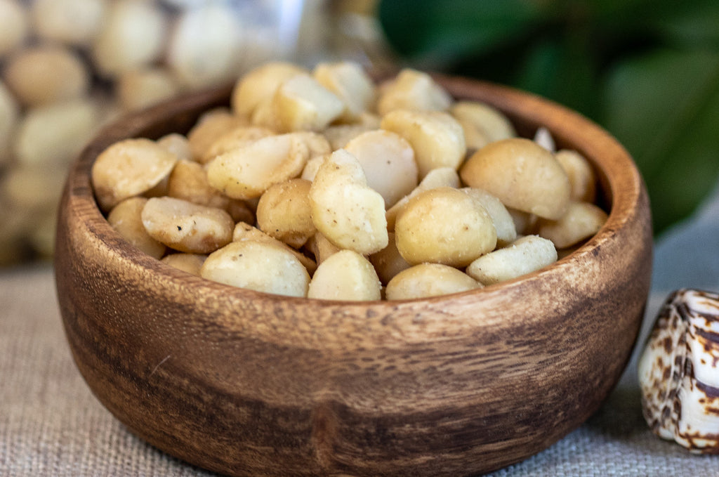 Hawaiian Macadamia Nuts Roasted & Unsalted North Shore Macadamia Nut