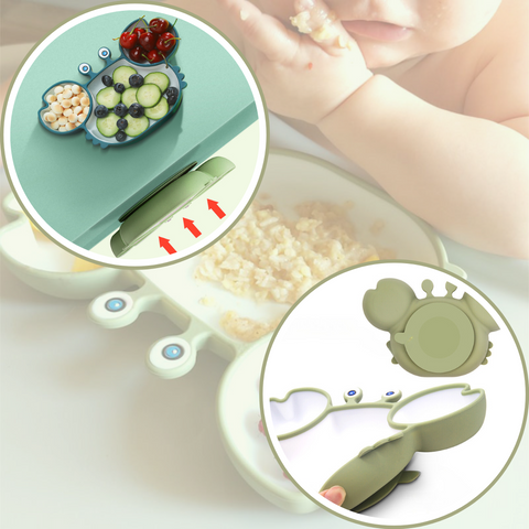 Assiette bébé - Crabe – Le bambin