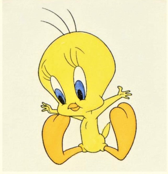 Tweety Bird Warner Bros Looney Tunes Hand Tinted Color Etching Numbered –  Art Deals