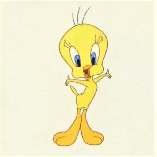 Tweety Bird Warner Bros Looney Tunes Hand Tinted Color Etching Numbered –  Art Deals