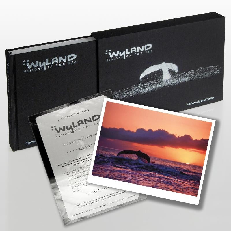 25 Years at Sea John Yow Fine Art Book Wyland Hand Signed Numbered 