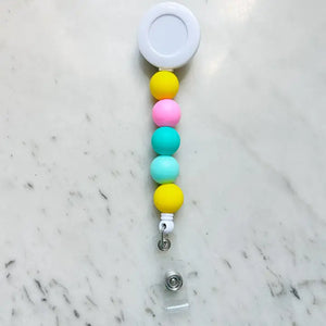 Sorbet Badge Reel - Frankie's Fab Designs
