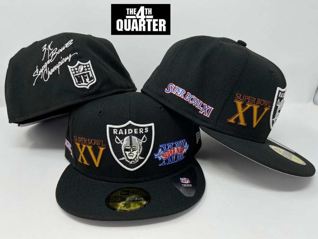 raiders super bowl snapback