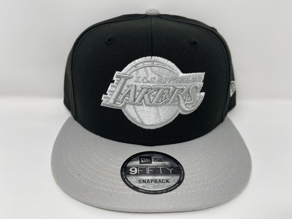 black lakers snapback