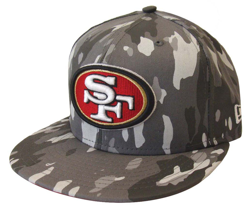 san francisco 49ers camo hat