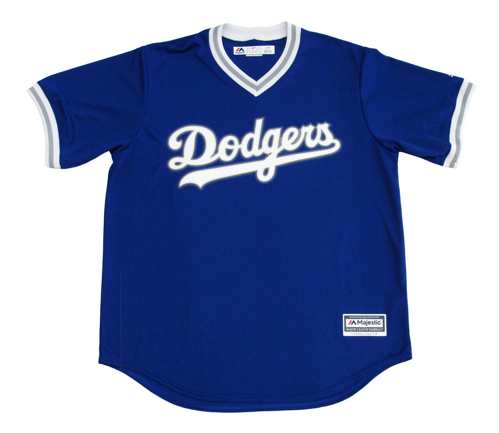 dodgers v neck jersey