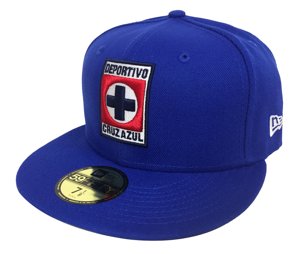 Cruz Azul Fitted New Era 59fifty Logo Royal Blue Cap Hat The 4th Quarter