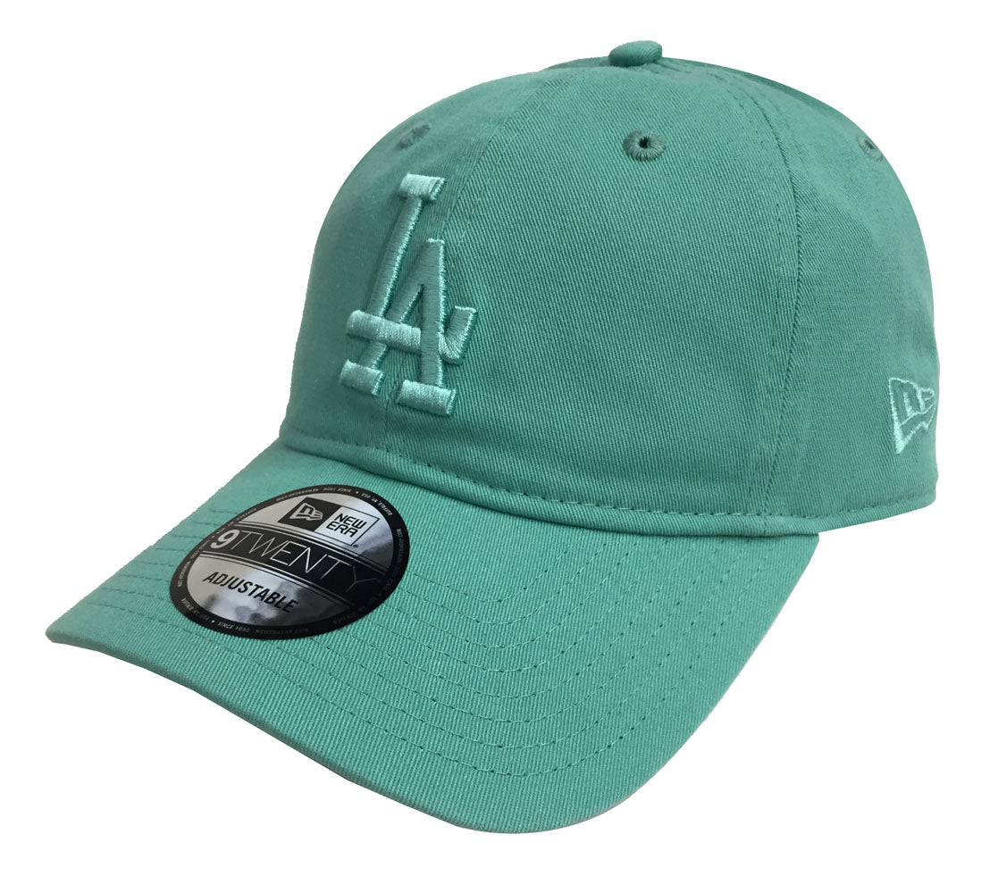 Los Angeles Dodgers Strapback New Era 9Twenty Adjustable Teal Cap Hat ...