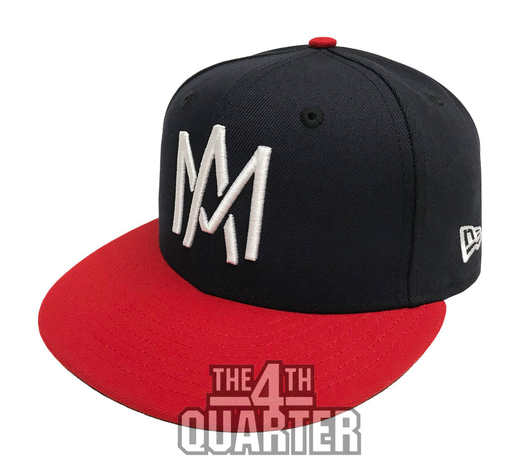 Aguilas de Mexicali Fitted LMP New Era 59Fifty Navy Red Hat Cap – THE 4TH  QUARTER