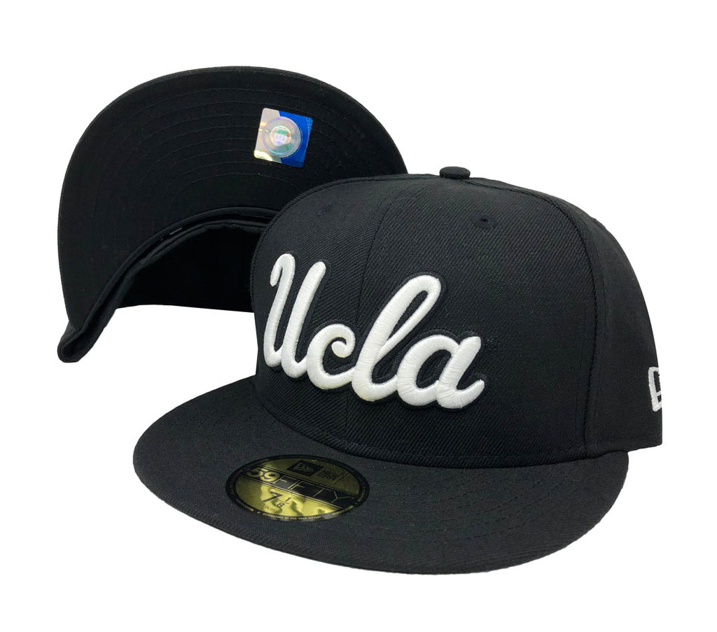 white ucla hat