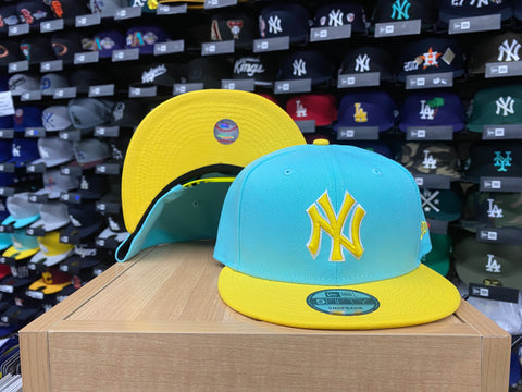 yellow yankees snapback