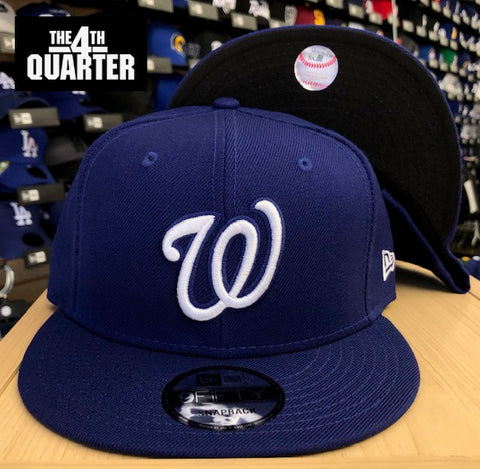 blue washington nationals hat