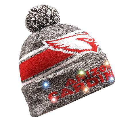 FOCO mens Nfl Camo Knit Light Up Beanie, Team Color, 9-1005 US