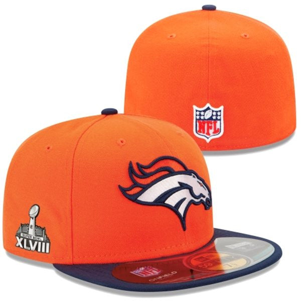 denver broncos fitted hats