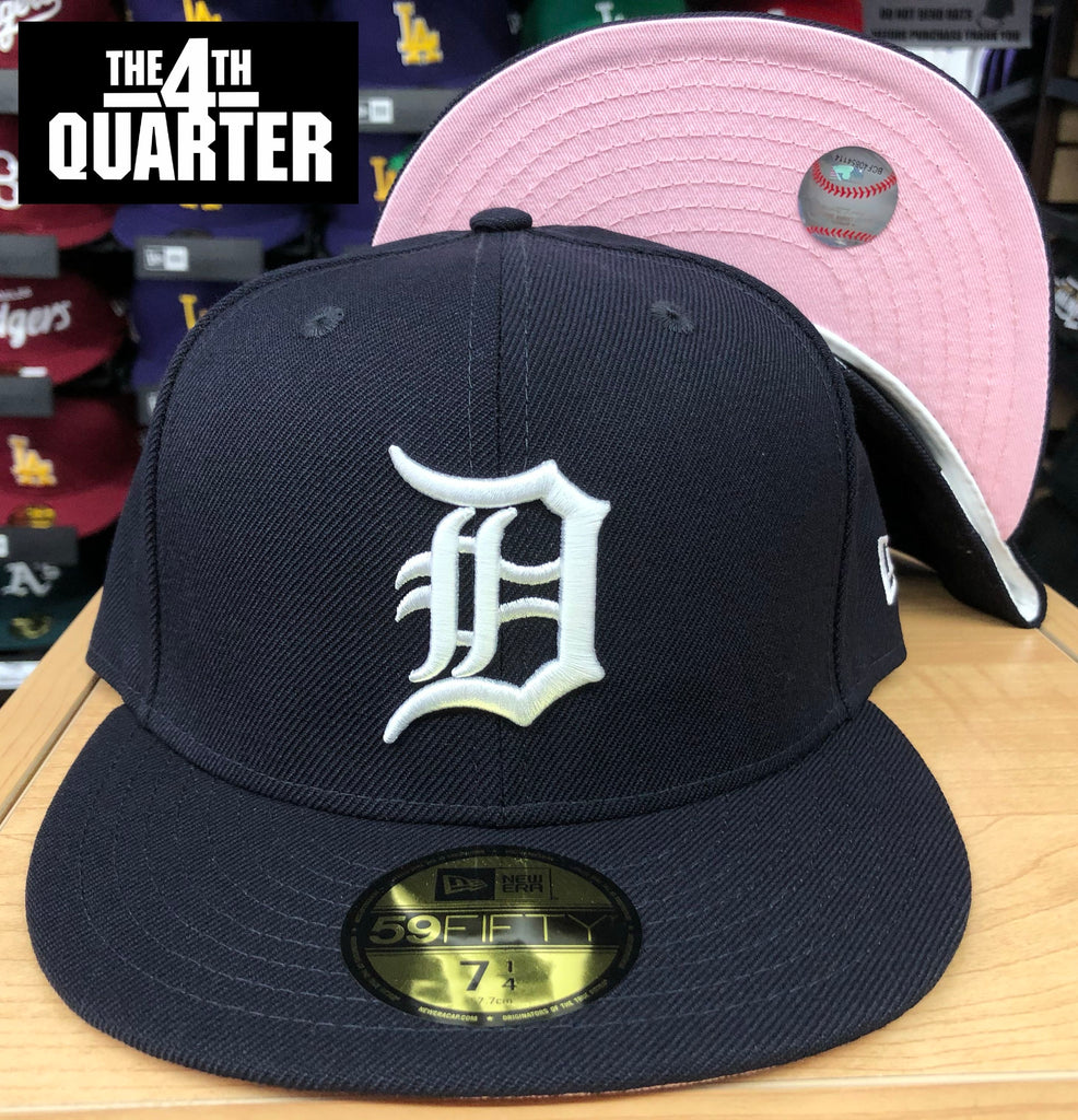 pink detroit tigers hat