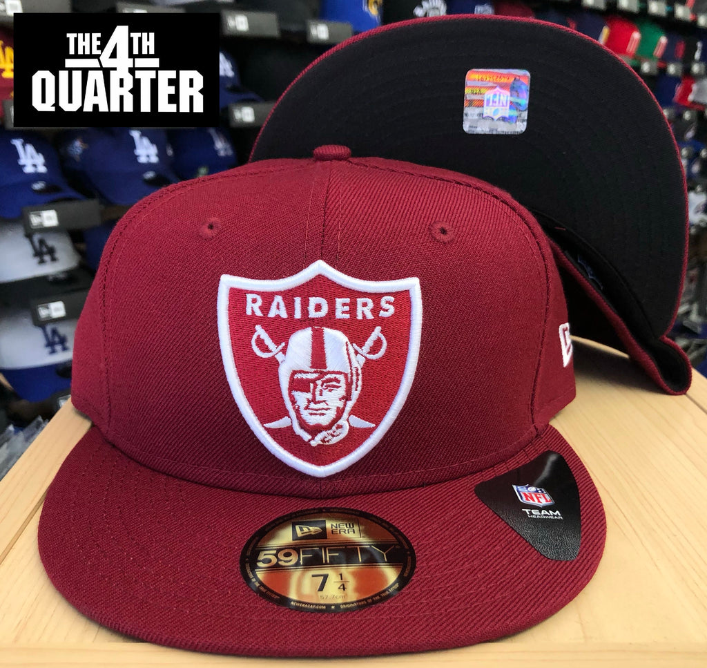 raiders 59fifty caps