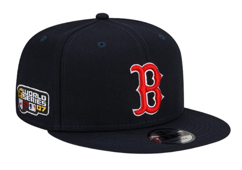 Boston Red Sox Snapback New Era 9FIFTY 2007 World Series Navy Cap Hat ...