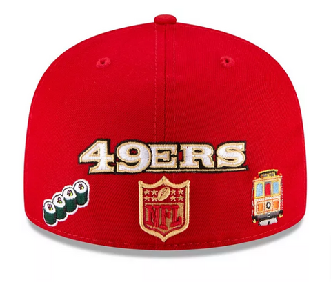 49ers fitted cap