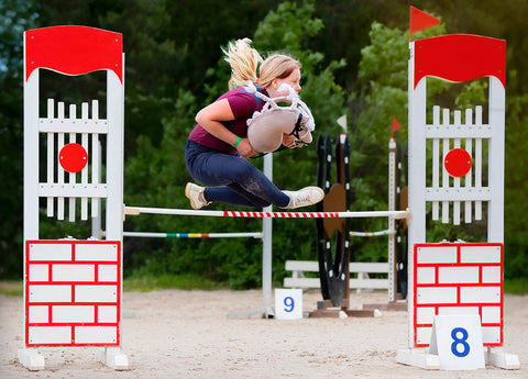 Qu'est-ce qu'un cheval bâton ?