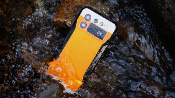DOOGEE® V20S ROBUSTES TELEFON MIT RÜCKSEITIGEM DISPLAY RÜCKWAND AUS GLAS