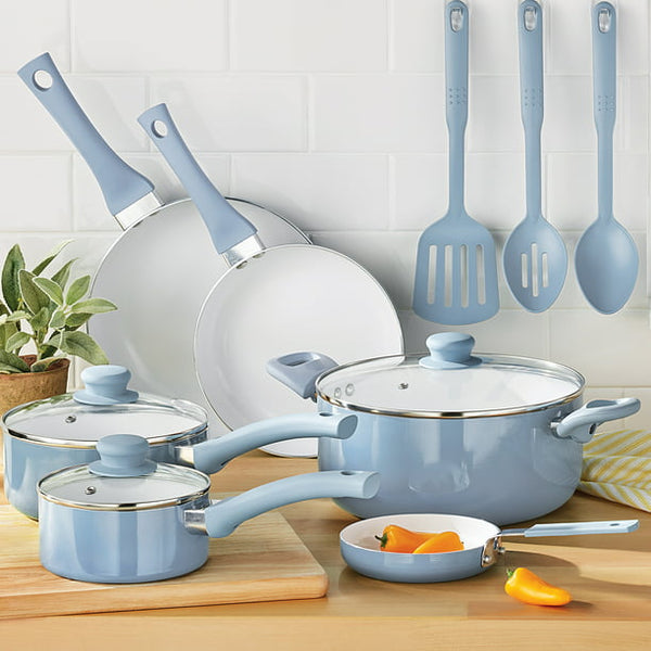 The Pioneer Woman Frontier Collection 15-Piece All in One Kitchen Uten –  Hamara Home Goods