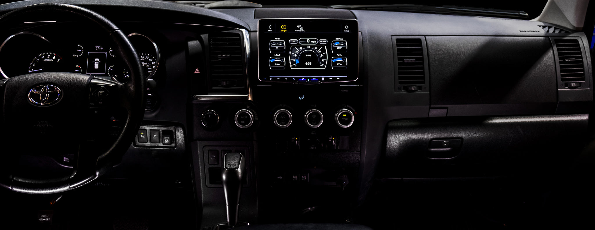 Toyota Sequoia Alpine Head Unit