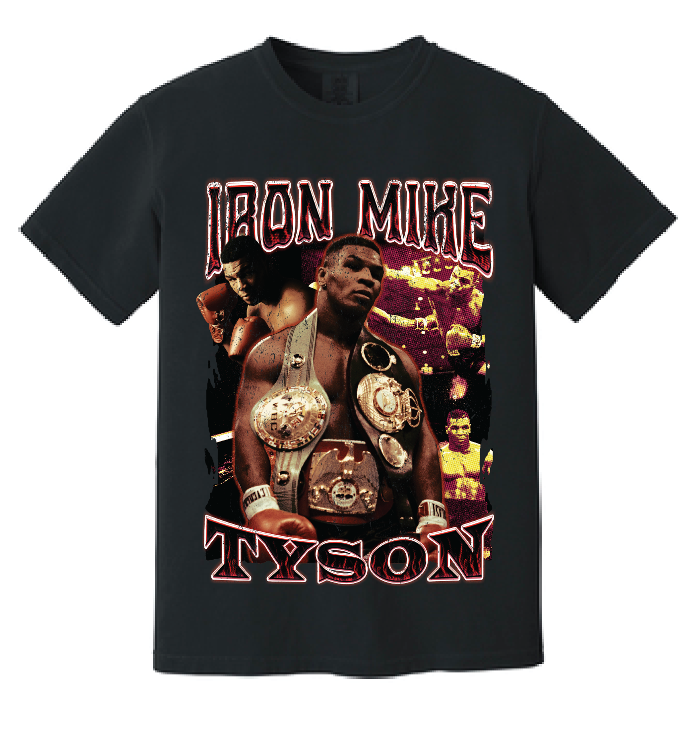 Vintage Iron Mike Tyson Tee- Retro Boxing Tee