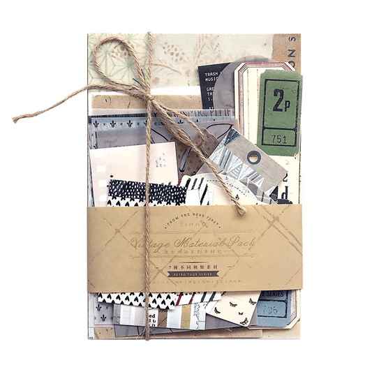 Vintage Aesthetic Scrapbook Kit – simno