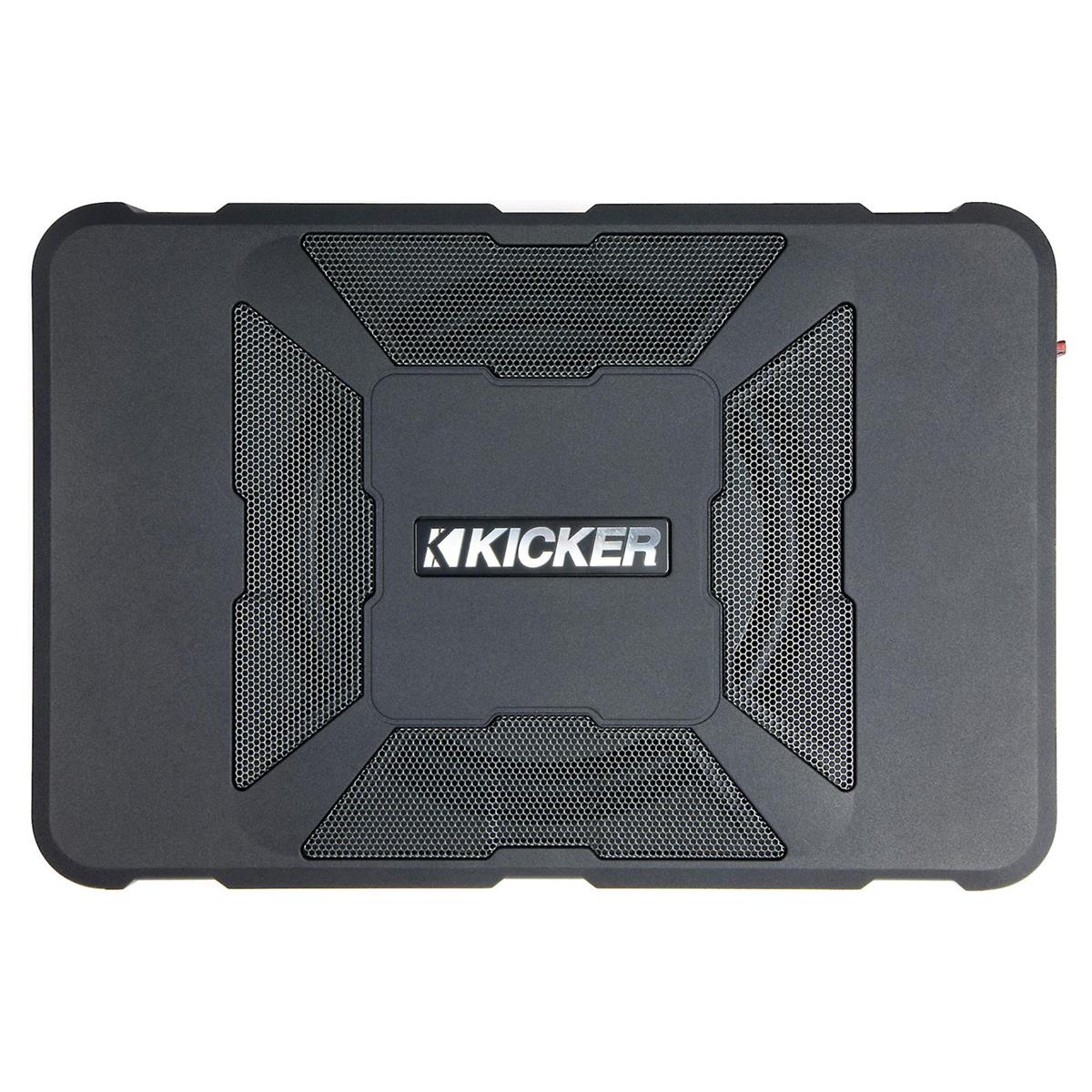 Photos - Car Speakers Kicker 11HS8 Hideaway Compact 8" Powered Subwoofer Black 11HS8 