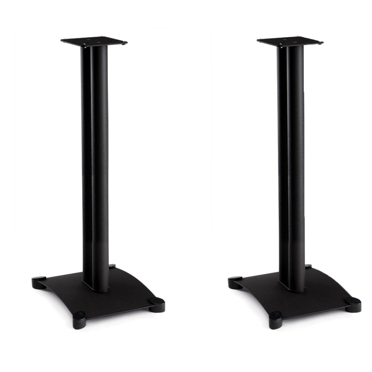 Photos - Hi-Fi Rack / Mount Sanus Systems Sanus SB34 Steel Series 34" Bookshelf Speaker Stands - Pair  Black (Black)