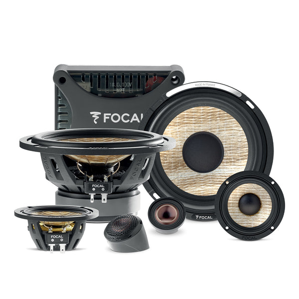 FOCAL 61/2'' (16,5CM) TWO-WAY COAXIAL SPEAKERS (PC-165)